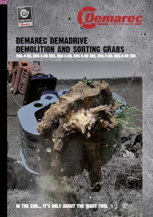 Demolition Sorting Grabs Demarec DRG-6-DD