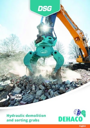 Demolition Sorting Grabs Dehaco DSG400-R