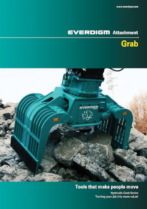 Demolition Sorting Grabs Everdigm EMG08