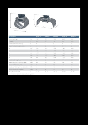 Demolition Sorting Grabs FRD FDG35-PL