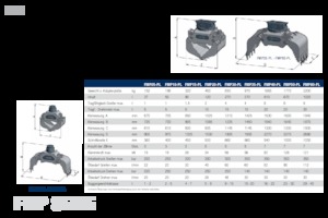 Demolition Sorting Grabs FRD FMP15-PL