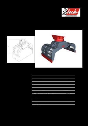 Demolition Sorting Grabs Steck G 10