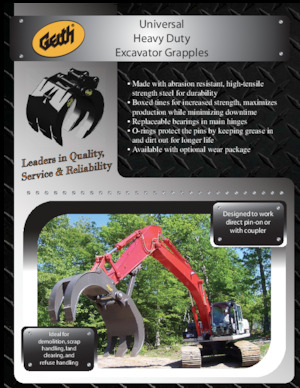 Demolition Sorting Grabs Geith HDG150QD