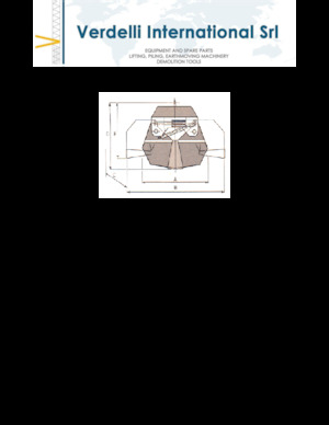 Demolition Sorting Grabs Verdelli M.E.-O. 2/7000