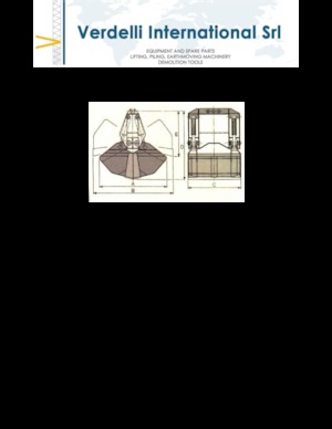 Demolition Sorting Grabs Verdelli M.I.-V. 4/2000