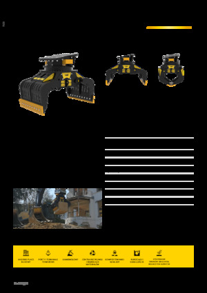 Demolition Sorting Grabs MB Crusher MB-G1000 S4