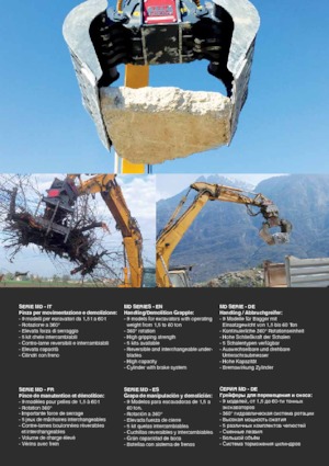 Demolition Sorting Grabs VTN MD210 D