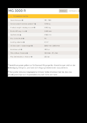 Yıkım sıralama kepçeler Epiroc MG 3000 R