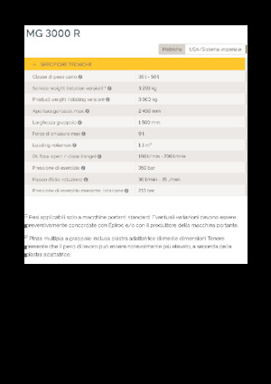 Yıkım sıralama kepçeler Epiroc MG 3000 R