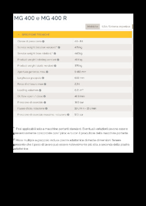 Yıkım sıralama kepçeler Epiroc MG 400