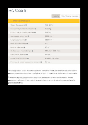 Demolition Sorting Grabs Epiroc MG 5000 R