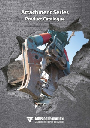 Yıkım sıralama kepçeler MSB MSGG - 4000