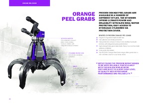 Demolition Sorting Grabs Prodem MT4.5-1250