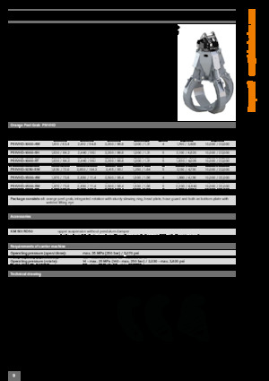 Demolition Sorting Grabs Kinshofer P51VHD-1500-5H