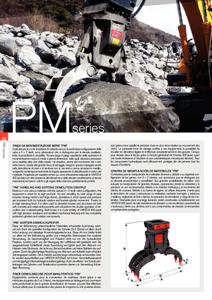 Yıkım sıralama kepçeler VTN PM1500