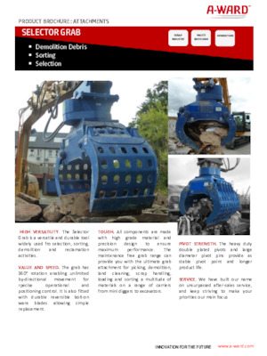 Demolition Sorting Grabs A-Ward S200