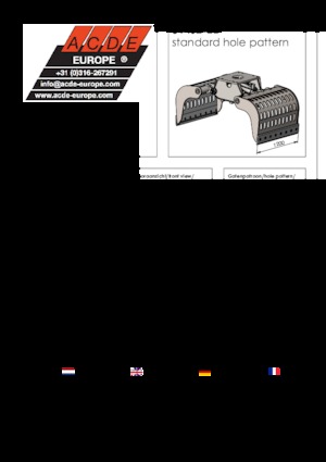 Yıkım sıralama kepçeler ACDE S1402-ZD