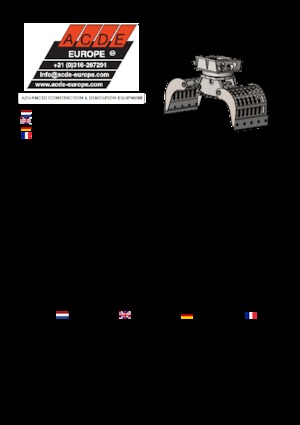 Demolition Sorting Grabs ACDE S603-D