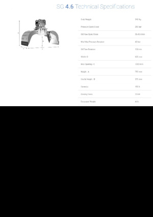 Demolition Sorting Grabs Promove SG 4.6