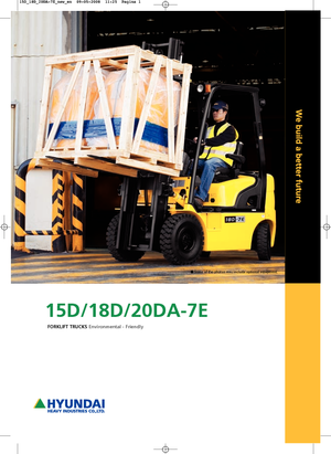 Diesel Forklifts Hyundai 18D-7E