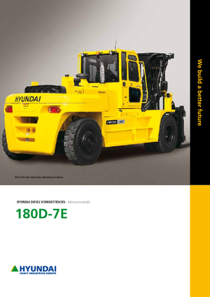 Diesel Forklifts Hyundai 180 D 7 E