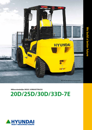 Diesel Forklifts Hyundai 25 D 7 E
