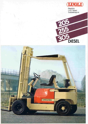 Diesel Forklifts Lugli 305 E