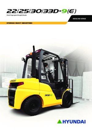 Diesel Forklifts Hyundai 25D-9E