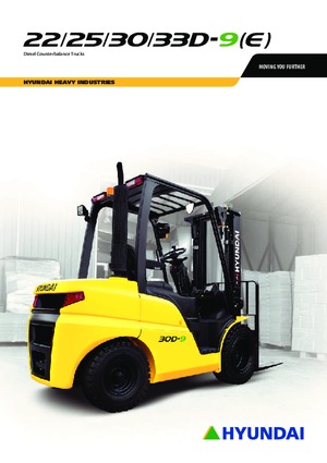 Diesel Forklifts Hyundai 25D-9E