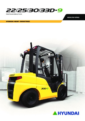 Diesel Forklifts Hyundai 30D-9