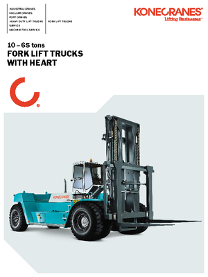Ön forkliftler dizel Konecranes SMV 32-1200 B