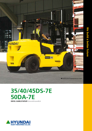 Diesel Forklifts Hyundai 45 DS 7 E