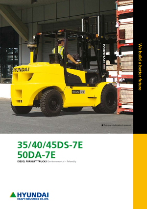 Diesel Forklifts Hyundai 45 DS 7 E