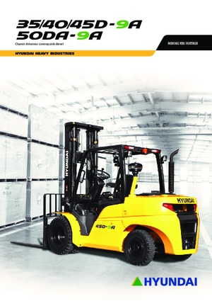 Ön forkliftler dizel Hyundai 35 D 9 A