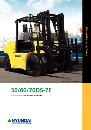 Ön forkliftler dizel Hyundai 50 DS 7 E