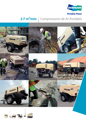 Portable Air Compressors - Diesel, Electric, Gasoline Doosan 7/20 