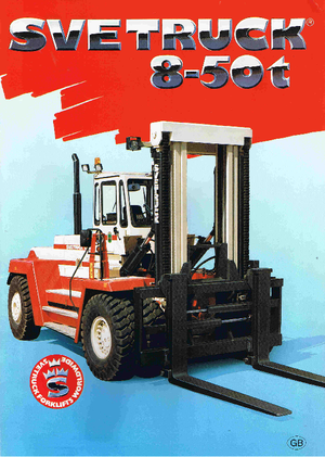 Ön forkliftler dizel SVETRUCK 1260-30