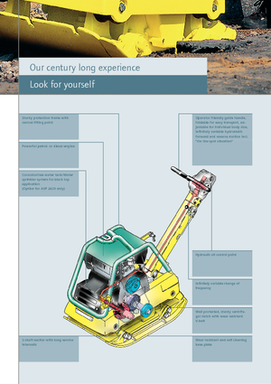 Ters Çevrilebilir Titreşimli Plaka Sıkıştırıcılar Ammann AVP 2620