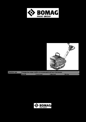 Reversible Vibratory Plate Compactors Bomag BPR 40/60 D