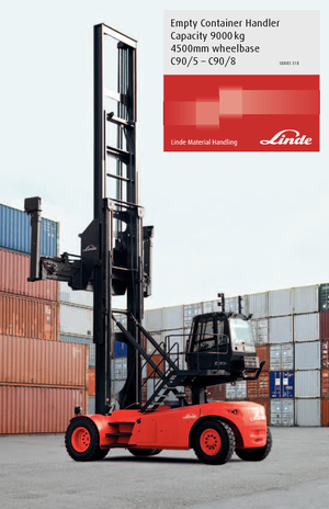 Ön forkliftler dizel Linde C 90/6