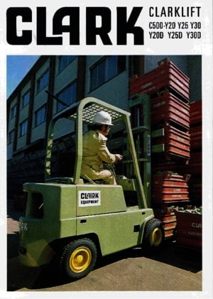 Diesel Forklifts Clark C 500-y-200 D