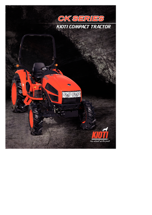 Municipal Tractors Front Hitch Kioti CK 27