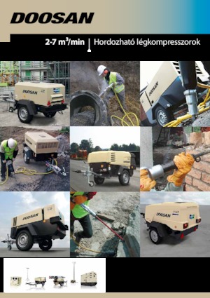 Portable Air Compressors - Diesel, Electric, Gasoline Doosan 7/31E 