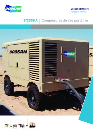 Portable Air Compressors - Diesel, Electric, Gasoline Doosan 9/235 HA 