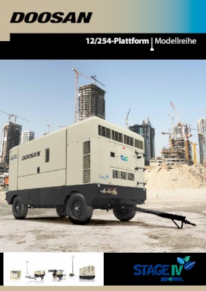 Taşınabilir Hava Kompresörleri - Dizel, Elektrikli, Benzinli Doosan 9/304 