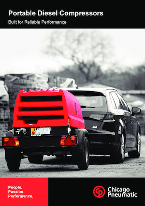 Taşınabilir Hava Kompresörleri - Dizel, Elektrikli, Benzinli Chicago Pneumatic CPS 11-10 
