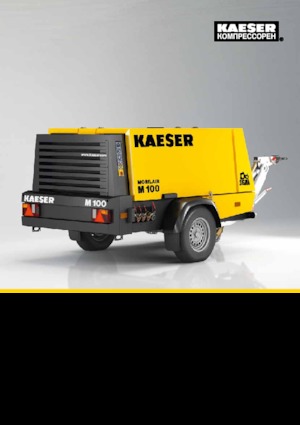 Stationary Air Compressors - Diesel, Electric, Gasoline Kaeser Mobilair M 100