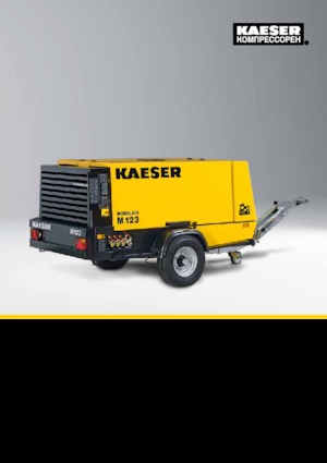 Portable Air Compressors - Diesel, Electric, Gasoline Kaeser Mobilair M 122