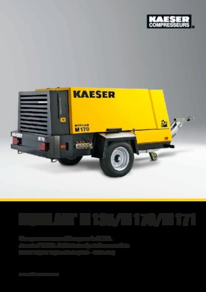 Portable Air Compressors - Diesel, Electric, Gasoline Kaeser Mobilair M 135