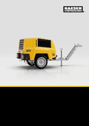 Portable Air Compressors - Diesel, Electric, Gasoline Kaeser Mobilair M 20 PE